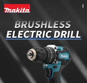 Taladro atornillador inalámbrico Makita DDF487 original de 410 W, destornillador de impacto eléctrico sin escobillas, herramienta eléctrica para batería Makita de 18 V